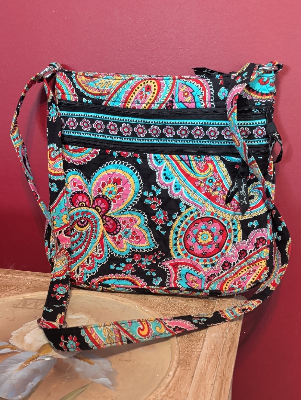 Vera Bradley Quilted Crossbody Bag medium